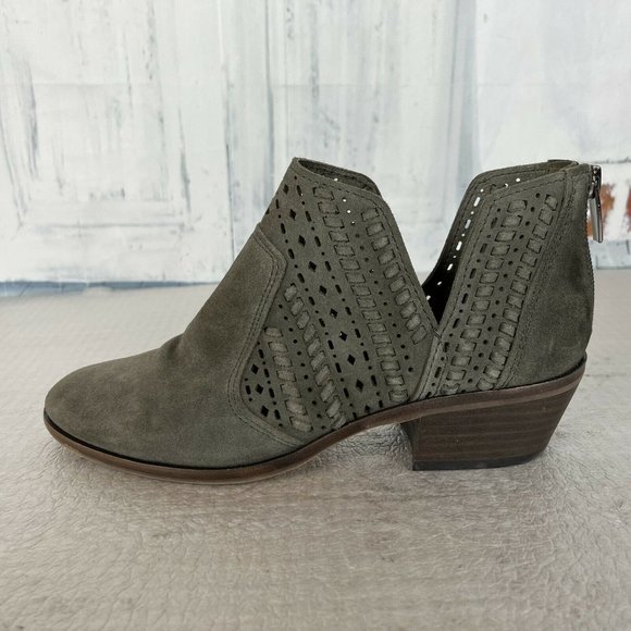 Vince Camuto Gray Ankle Boots - Picture 5 of 8